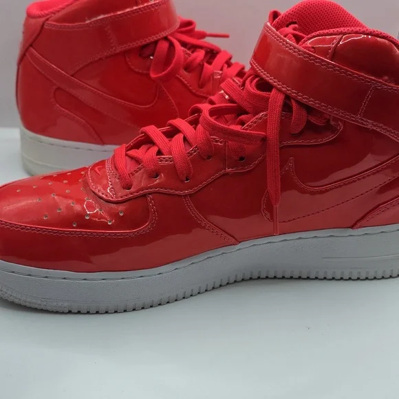 Nike Nike Air Force 1 Mid '07 LV8 UV Mens Shoes, Size 12, Siren Red, AO0702-600 - Picture 8 of 10